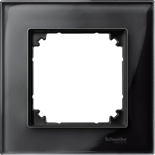 Рамка универсальная Schneider Electric Merten M-Elegance 1-м. стекло черный оникс  картинка